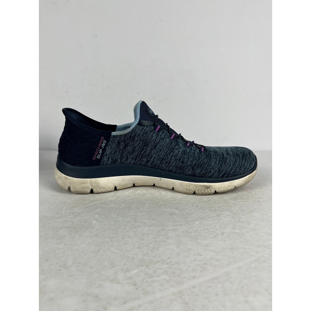 Skechers Slip-Ins Sneakers Women 8 Navy Ultra Flex 3.0 Hands Free Sporty Comfort - Picture 7 of 15